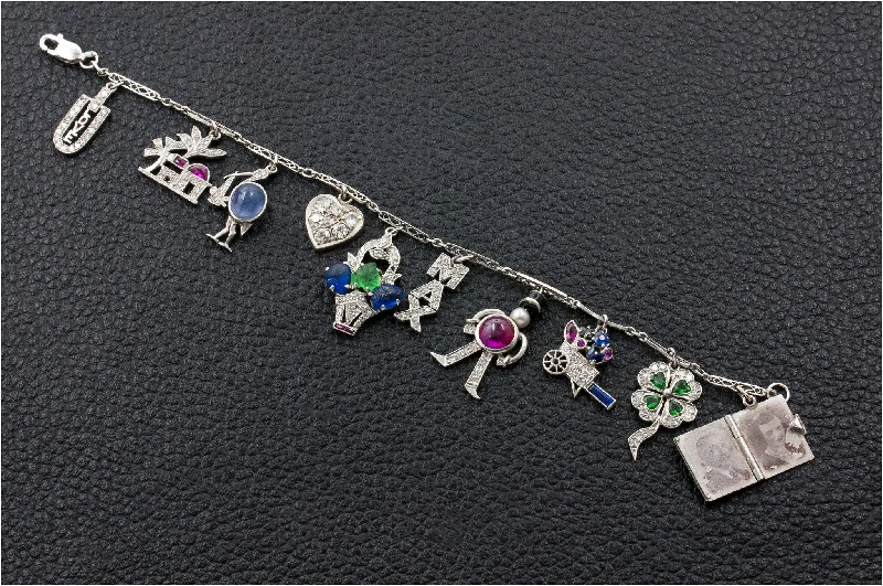 Bracelets For Feminine Touch-Estate Charm Bracelet