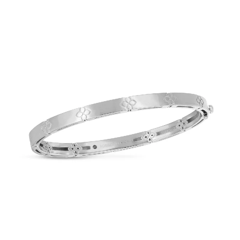 Bangles For Travel Wear-Love in Verona Narrow Width Bangle