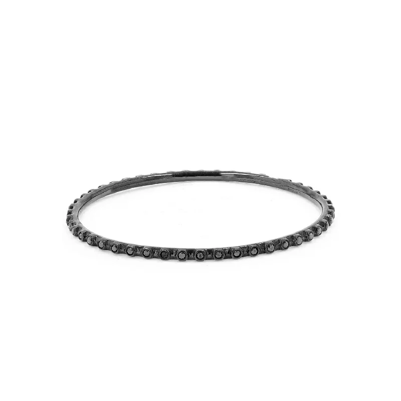 Bangles For Outdoor Adventures-Black Diamond Gear Bezel Bangle  B0000348