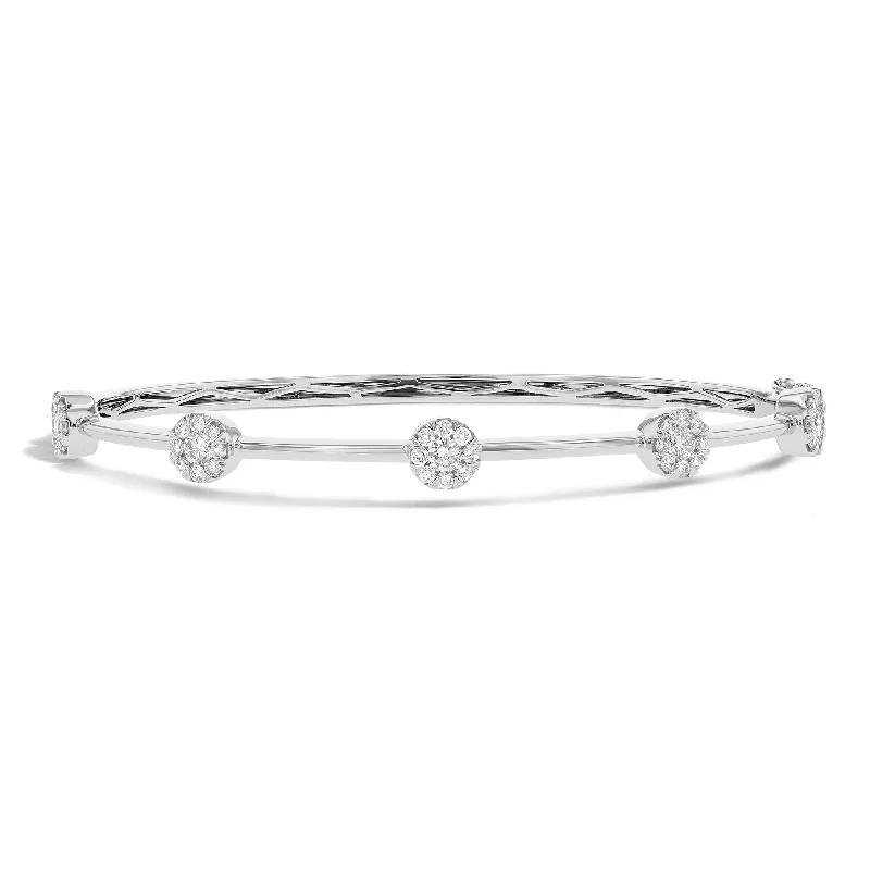 Bangles For Casual Outfits-Robert Irwin Couture Round Bar Bangle