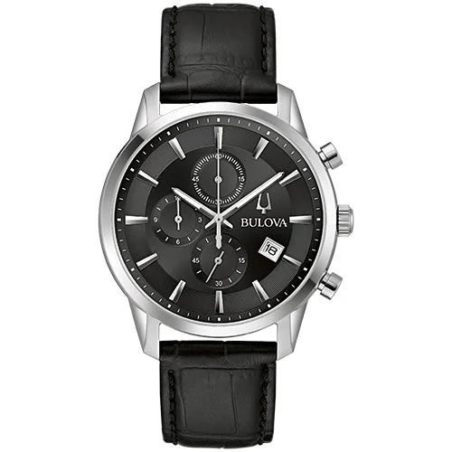 Watches For Valentine’s Day-Bulova Dress/Classic Bul Mens Stainless Steel