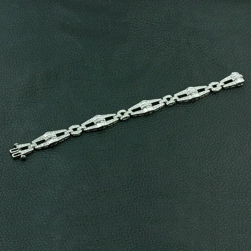 Bracelets In Antique Style-Diamond Bracelet